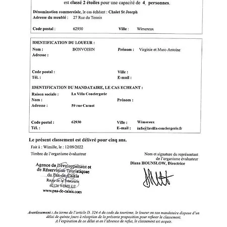 St Joseph Prázdninový dům *